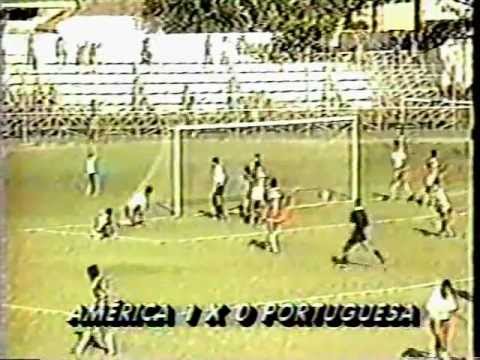 América-RJ 1 x 0 Portuguesa - Campeonato Brasileiro 1986