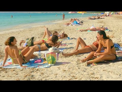 Beach walk | Platja des Trenc | Mallorca (MAJORCA) | 4K