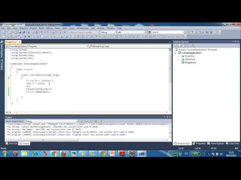 Methods and Class and String and Operations | pointerdpf