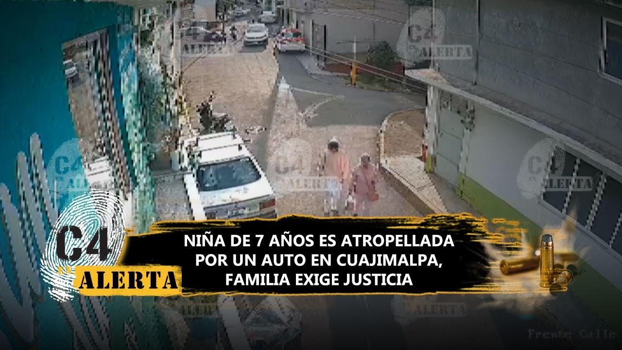 ¡Le pasó por encima! Niña de 7 años es atropellada por un carro en Cuajimalpa
