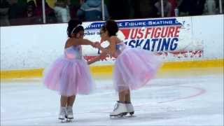 Lydia Ice Skating for Christmas Show