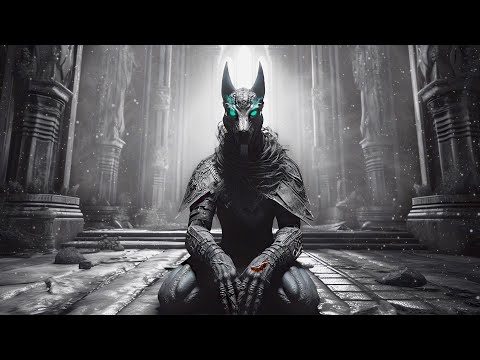 Anubis Meditation - Resonating with Ancient Energies in the Dark Monastery / Dark Ambient Music ASMR