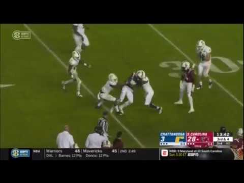 2018 USC vs Chattanooga - Shi Smith 53 Yd Touchdown Reception