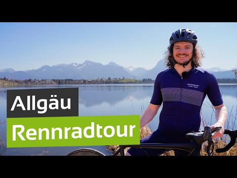 Grandiose Rennradtour im Allgäu rund um den Forggensee und die Königsschlösser im Frühling