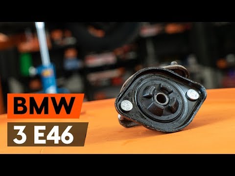 How to change rear strut mount BMW 3 (E46) [TUTORIAL AUTODOC] Video