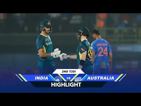 IND vs AUS Highlights 2nd T20 Highlights: India Vs Australia 2nd T20 Today Match Highlights