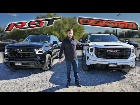 Should you buy a Chevy Silverado RST or a GMC Sierra Elevation?