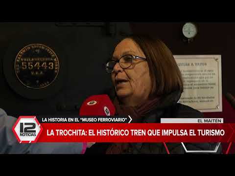 EL MAITÉN | LA TROCHITA: LA HISTORIA SE CUENTA EN EL "MUSEO FERROVIARIO"