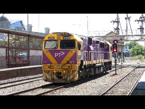 AFTER YEARS AWAY from Ballarat Station - The return of Rostered V/Line Passenger Diesel Locomotives