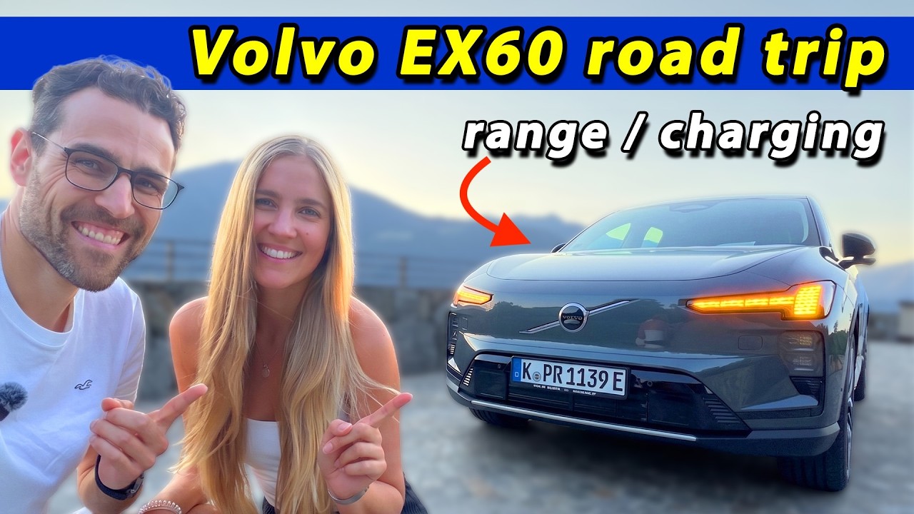 Beats BMW iX3 and Mercedes GLC? Volvo EX60 road trip with Autobahn, range and fast charging test!