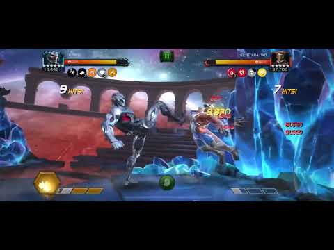 Ultron 6* Rank 3 Gameplay. Insane Damage!