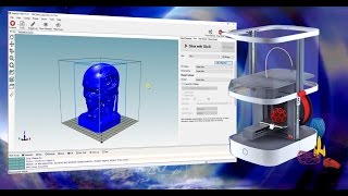 Using Repetier To Print On the Eaglemoss V3 3D Printer : Configuring & Printing.
