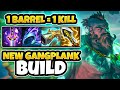 NEW GANGPLANK BUILD ACTUALLY ONE SHOTS PEOPLE (FULL LETHALITY + CRIT)