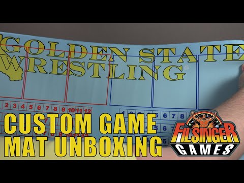 CUSTOM FILSINGER GAMES GAME MAT UNBOXING 2021 | Inked Gaming|  Promoter Toolbox