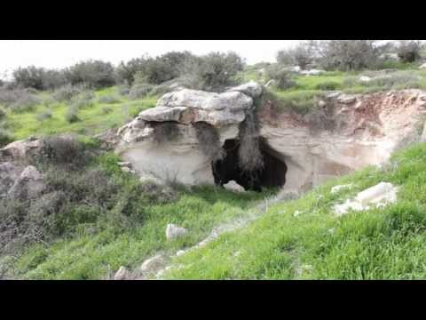 Az izraeli Beit Guvrin barlangok, egy darab történelem.