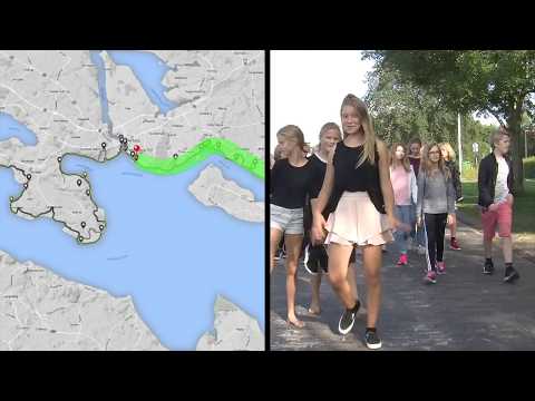 Til fods på Gendarmstien (1:2)