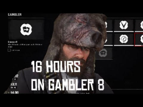 16 HOURS ON GAMBLER 8 RDR2