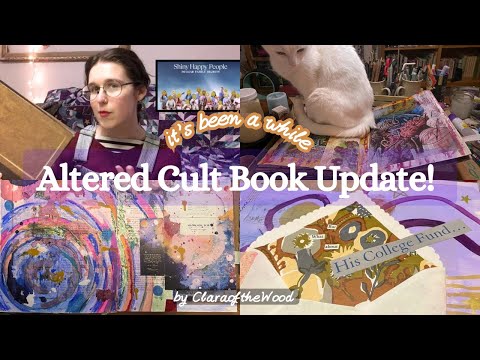 Altered Cult Book Update! Turning Indoctrination in Art, and Healing My Religious Trauma