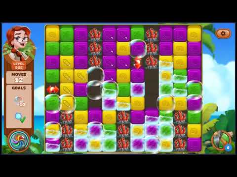 Lost Island Blast Adventure Level 965 - NO BOOSTERS 🏝️ | SKILLGAMING ✔️