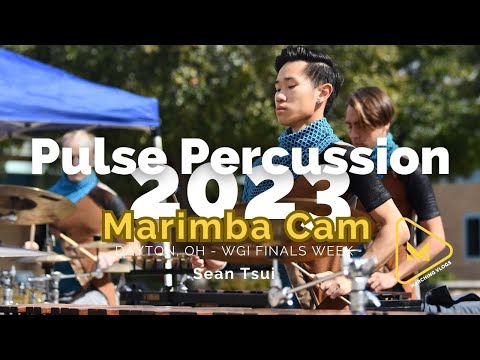 Pulse Percussion 2023 Marimba Cam - Sean Tsui - WGI FINALS WEEK