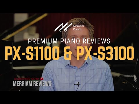 Обзор цифровых пианино Casio Privia PX-S1100 и PX-S3100