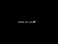 Guzaara Status ️ Baaghi 4 Black Screen Lyrics Emotional Love Status