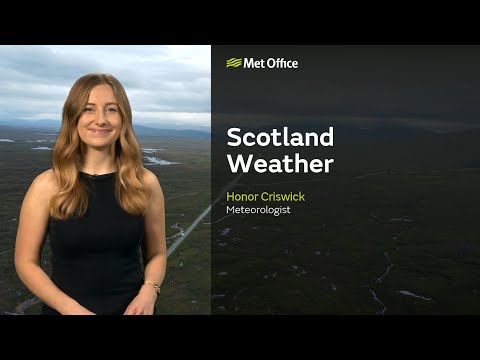 24/01/2026 - Rain overnight for most - Scotland Weather Forecast Met Office