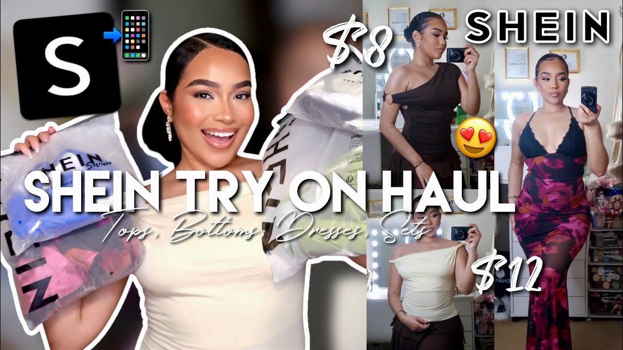 SHEIN TRY ON HAUL 2025 - AFFORDABLE Must Have Clothing Pieces + Outfit Ideas!