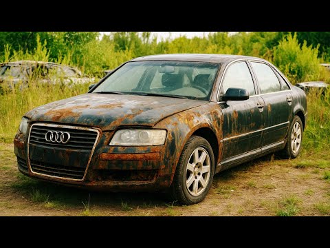Audi A8 Full Transformation Project | From Wrecked to Refined