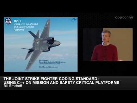 CppCon2014: Bill Emshoff "Using C++ on Mission and Safety Critical Platforms"