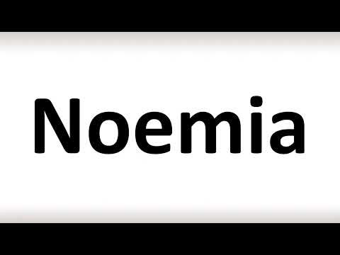 How to Pronounce Noemia (correctly!)