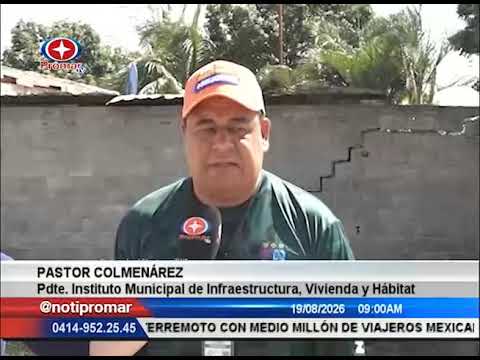 Alcaldía de Palavecino realiza supervisión y avance de la obra de restitución de la red de drenajes