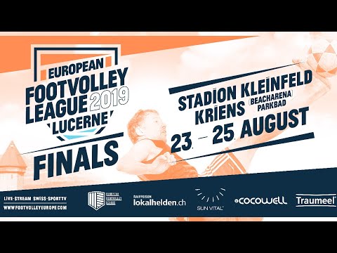 European Footvolley League 2019 Lucerne FINALS, Day 2