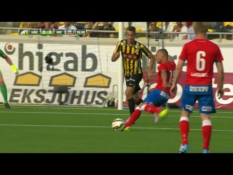 Jordan Larssons vackra nummer - men skottet i ribban - TV4 Sport