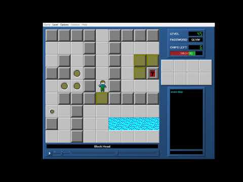 CCLP3 level 45 solution - 411 seconds