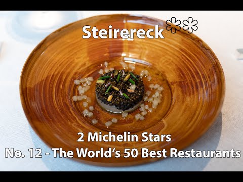 Almoço no 12º lugar dos 50 melhores restaurantes do mundo - Steirereck em Viena por Heinz Reitbauer Jr.