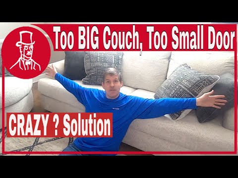 YouTube video about: Will couch fit through door calculator?