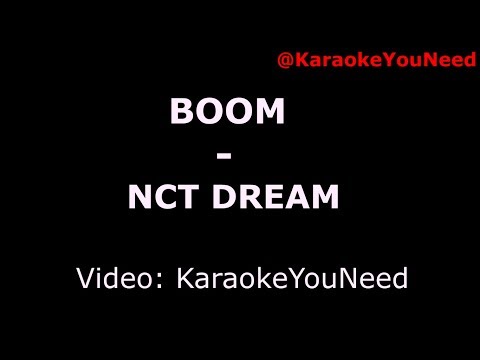 [Karaoke]  BOOM - NCT DREAM