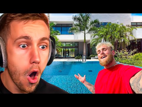 MINIMINTER REACTS TO JAKE PAUL'S *NEW* $16,000,000 HOUSE TOUR