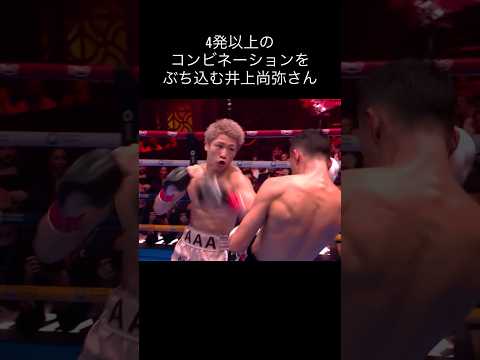 ピカソ戦で4発以上のコンビネーションをぶち込む井上尚弥さん　#boxing #ボクシング #naoyainoue #中谷潤人 #井上尚弥 #格闘技