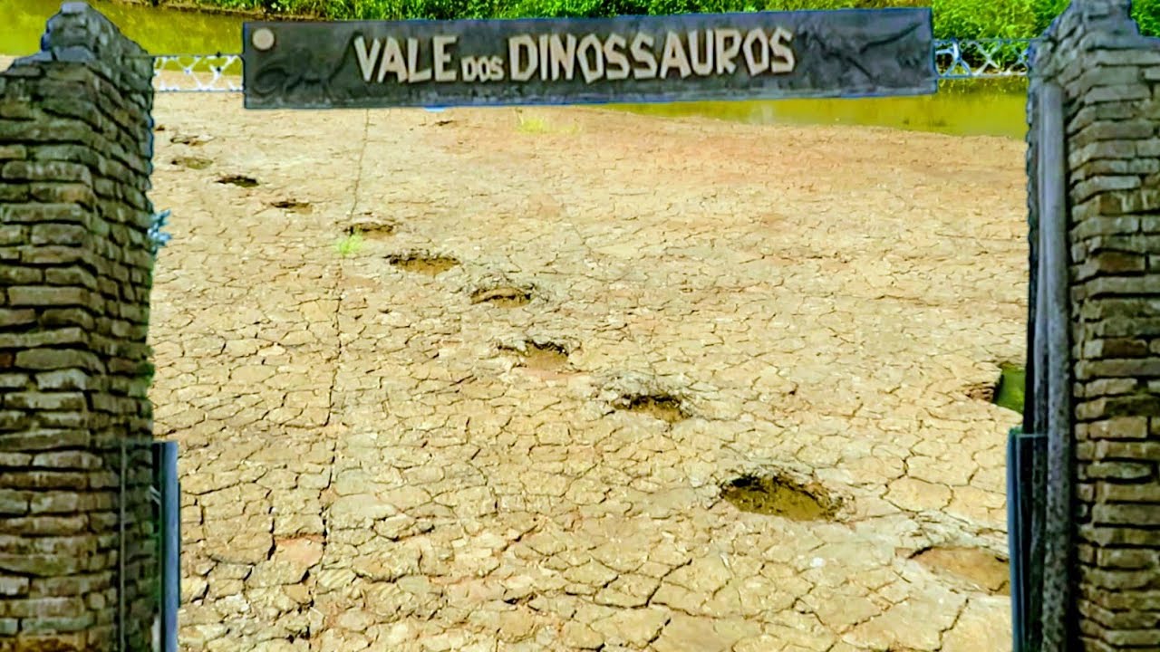 PEGADAS REAIS DE DINOSSAUROS EM SOUSA-PB  |  Vale dos Dinossauros