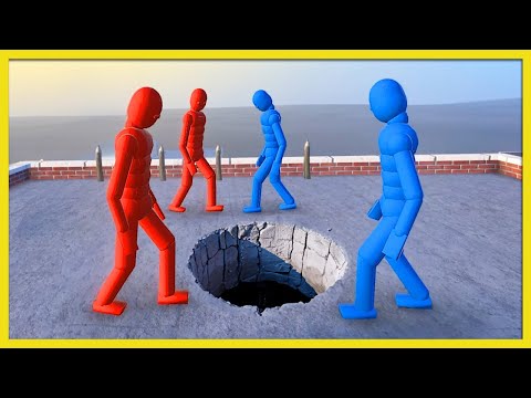 Funny Ragdolls [NPC Wars with Active Ragdoll Physics, AI NPC Fight] #36