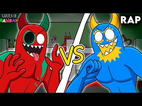 BANBAN vs FLUMBO 🎵 "RAP BATTLE" (ANIMATED) GARTEN OF BANBAN 8 🐸 SIMBA