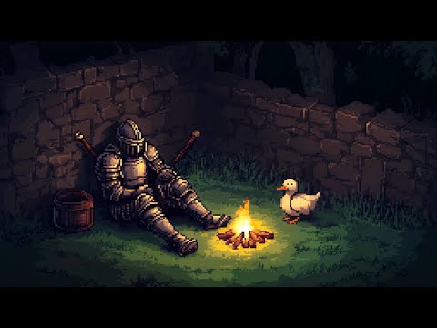Rest here by the campfire, the duck will keep you safe (Medieval Ambient Music)