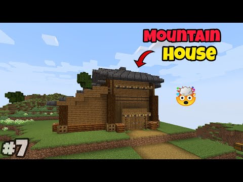 EPIC MOUNTAIN HOUSE BUILD 🏔️ | Minecraft Survival #7