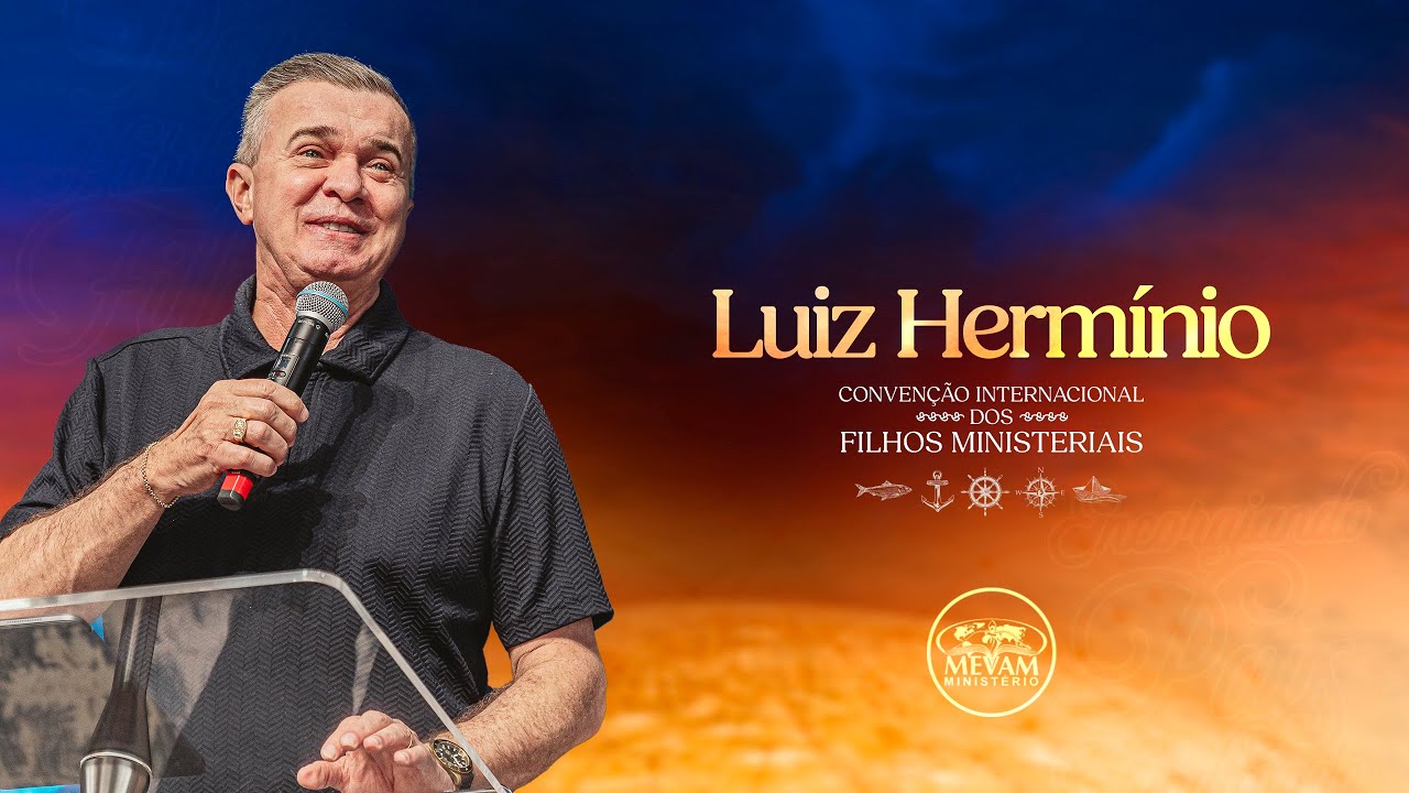Luiz Hermínio ministrando na Convenção Internacional dos Filhos Ministeriais 2024