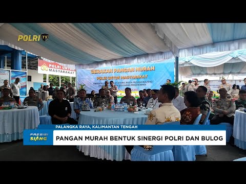 POLDA KALTENG GELAR GERAKAN PANGAN MURAH