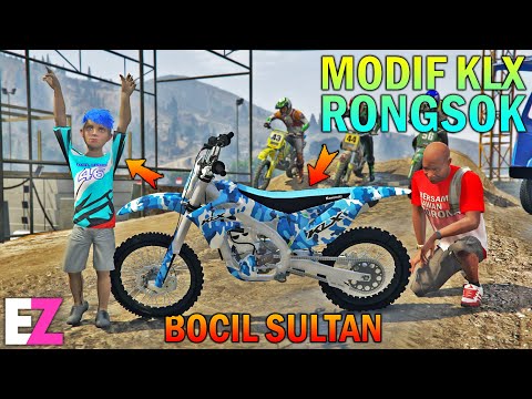BOCAH SD MODIF MOTOCROSS KLX RONGSOK - GTA 5 SULTAN BOCIL