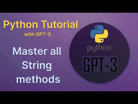 Gpt 3 teaches Python string methods with Openai playground