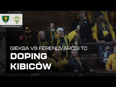 Doping Kibiców na meczu GKS Katowice - Ferencvárosi TC 5:4 (17.11.2023)